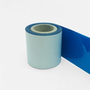 tinta de color azul metálico para impresoras térmicas.